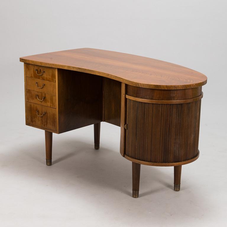 Kai Kristiansen, A writing desk "Kidney 54", for FM Furniture, Feldballe Denmark.