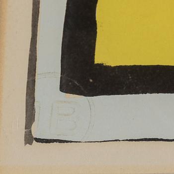 FERNAND LÉGER, Pochoir, Utgiven av J. Bucher och J. Becker, 1933.