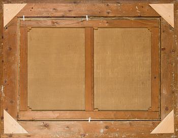 Edvard Bergh, Maisema lehmillä.