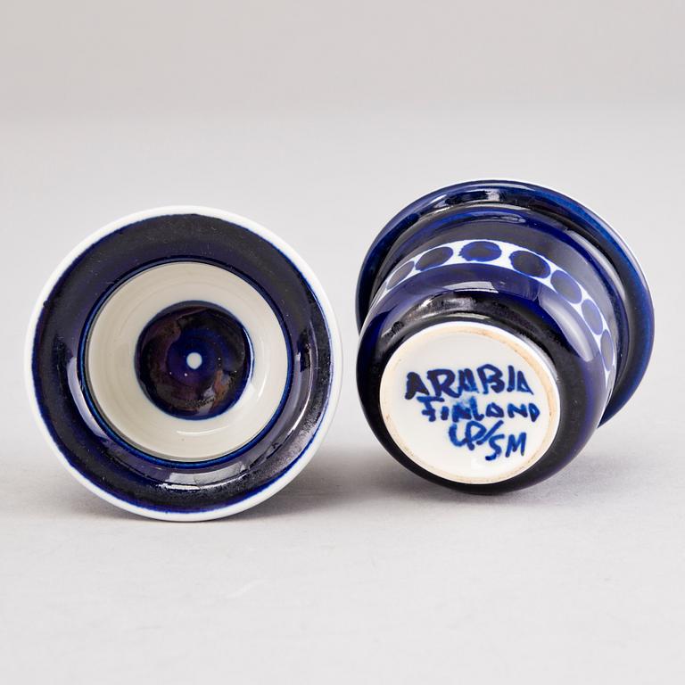 ULLA PROCOPÉ, A 21-piece 'Valencia' tea set for Arabia, Finland, 1970s.