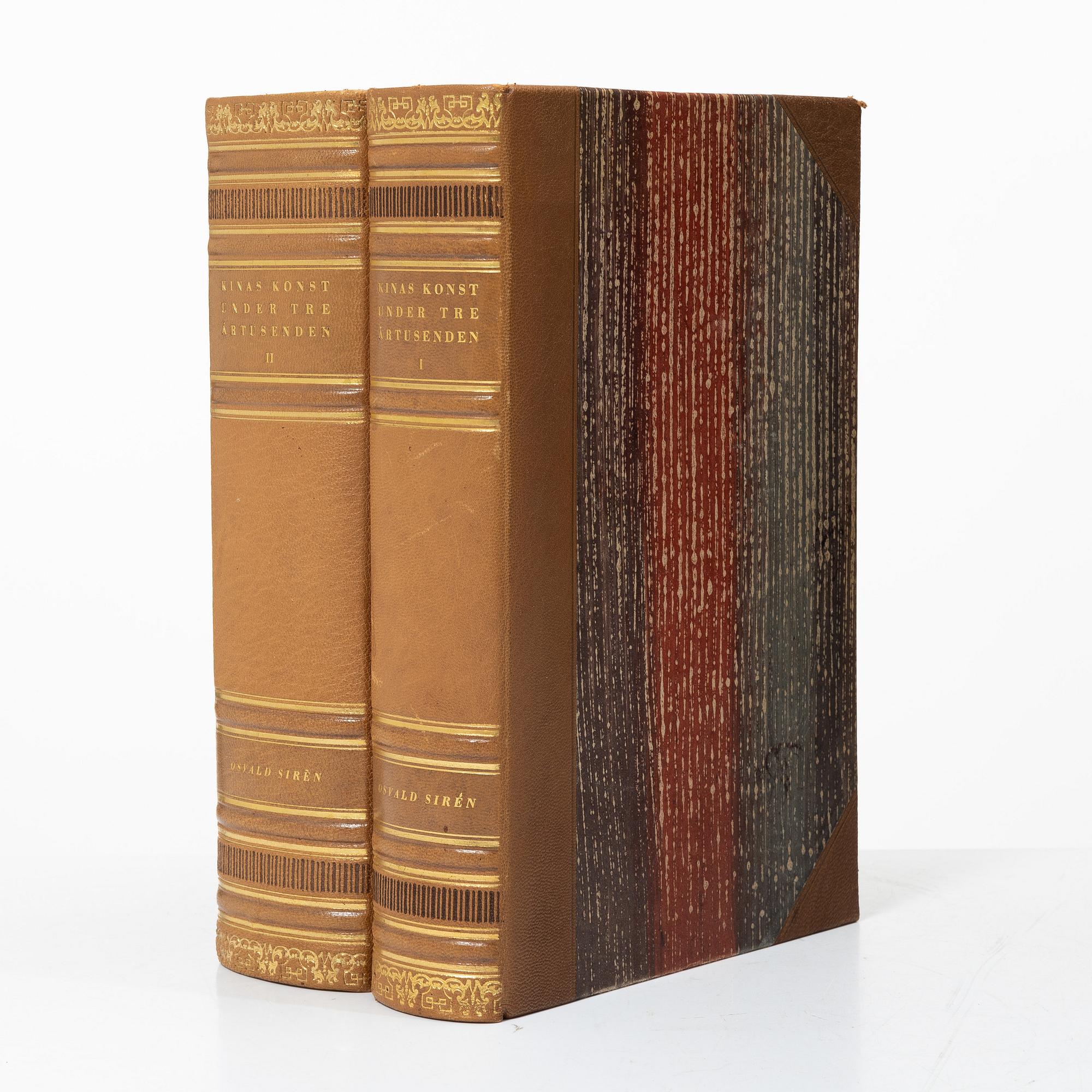 Osvald Sirén, "Kinas Konst under tre årtusenden", vol I-II, Stockholm 1942 och 1943.