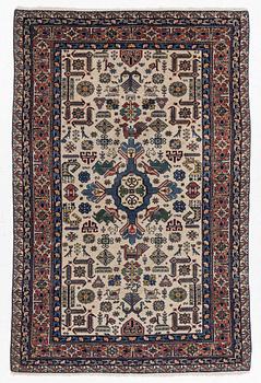 Matta, orientalisk, figural, ca. 205 x 134 cm.