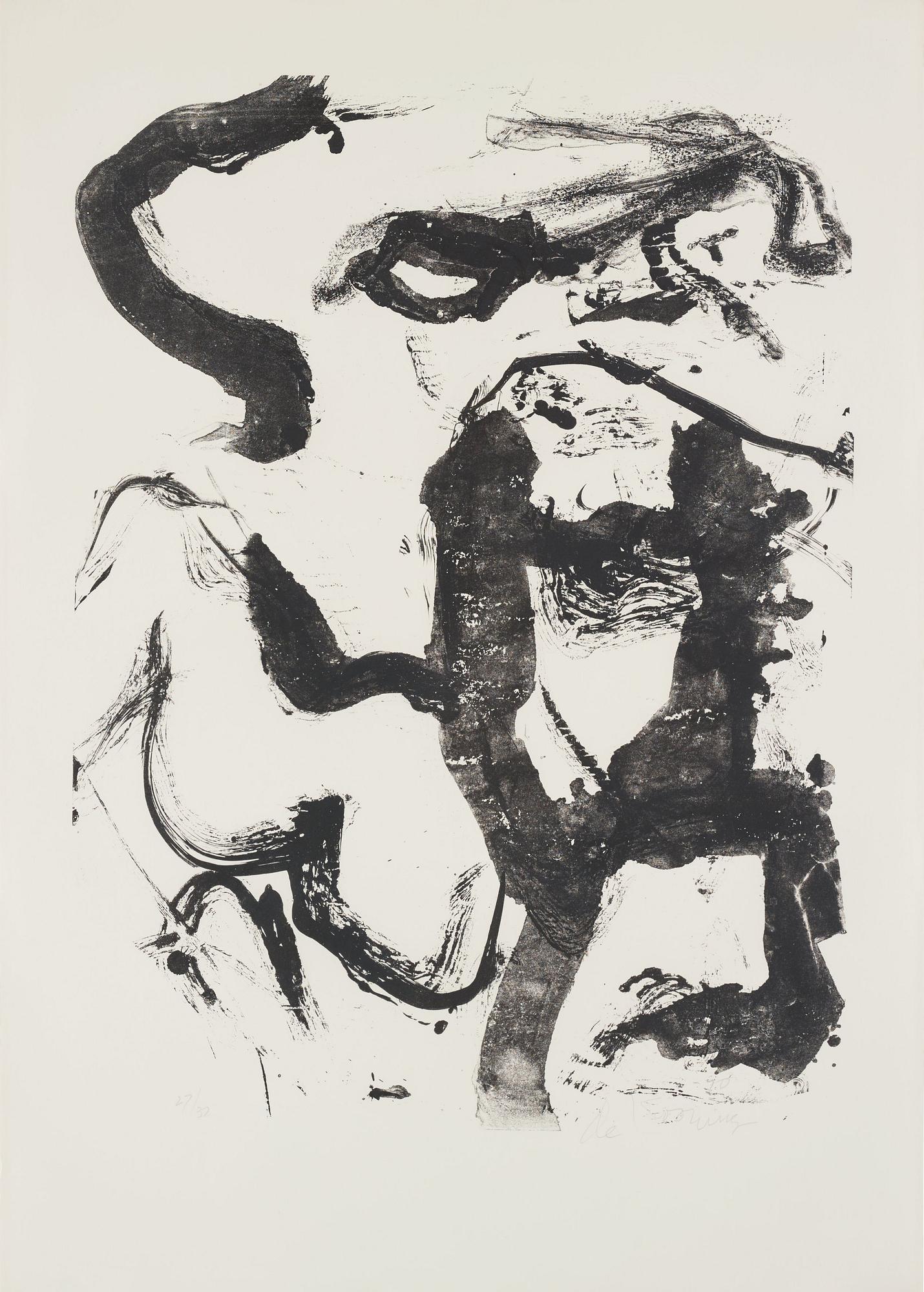 Willem de Kooning, "Figure at Gerard Beach".