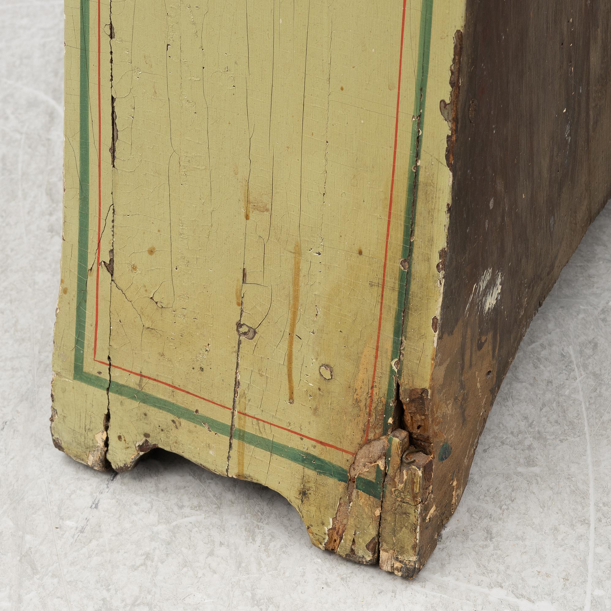 A long-case clock, 19th Century. Stamped with Prince Eugen's emblem.