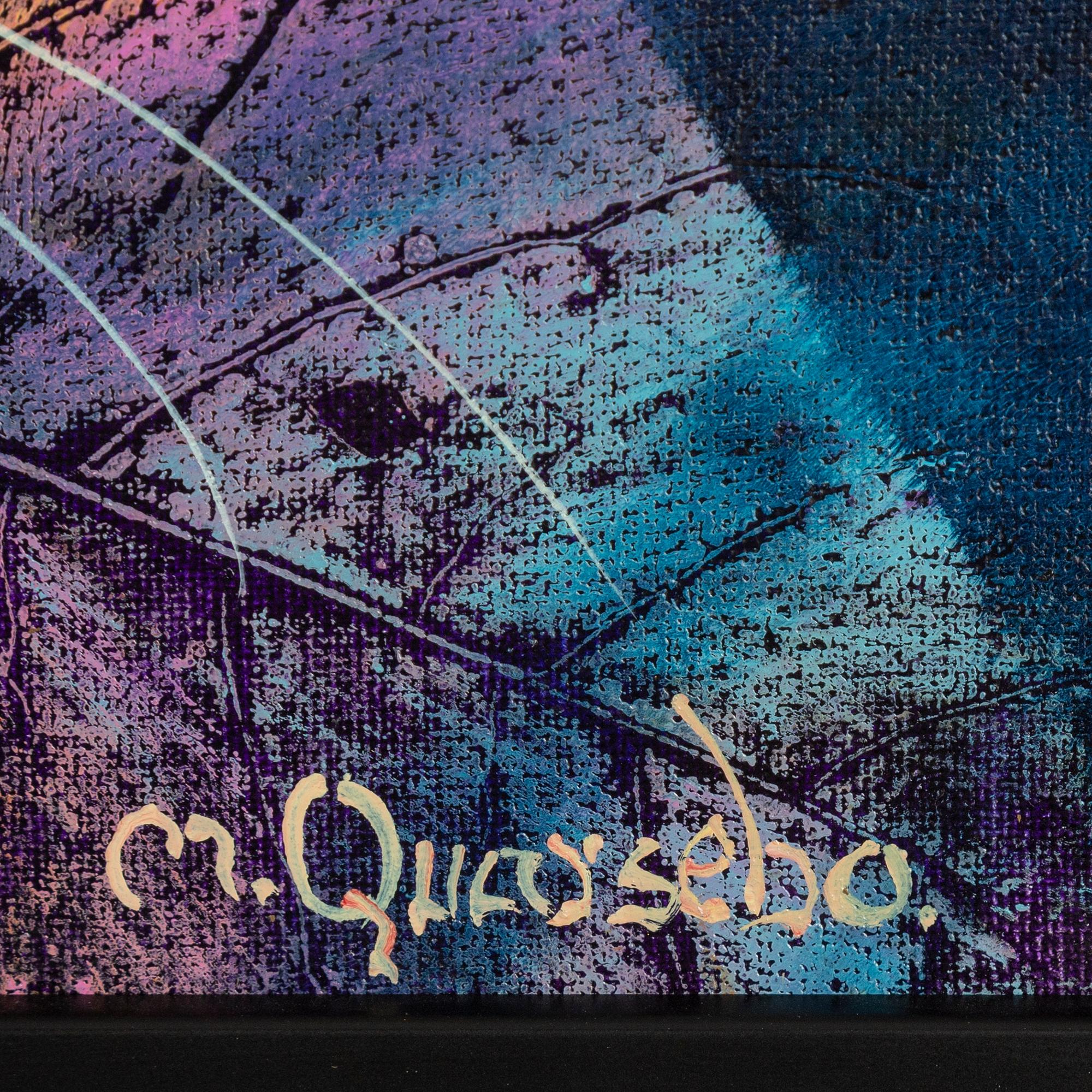 Michael Qvarsebo, acrylic on canvas, signed.