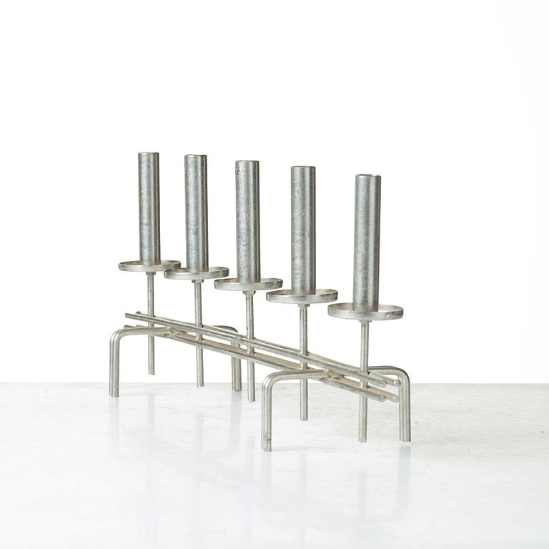 Paavo Tynell, a candelabrum for five candles, Finland 1960's.