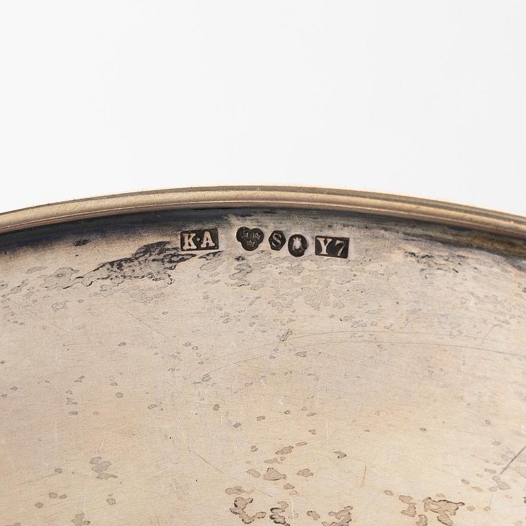 Fats, 7 pcs, silver, including K Anderson, Stockholm 1925.