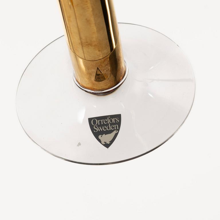 Karin Björquist, A 19 piece "Nobel", service, Karin Björquist, Rörstrand, as well as glass, "Nobel", a pair, Gunnar Cyrén, Orrefors.