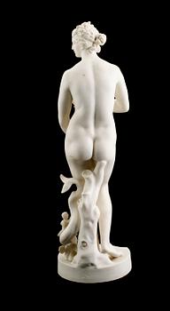 FIGUR, parian, Gustafsberg 1891.