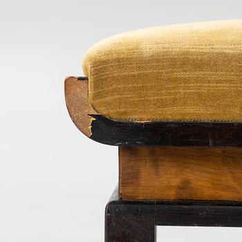 a Swedish Grace stool, 1930s.