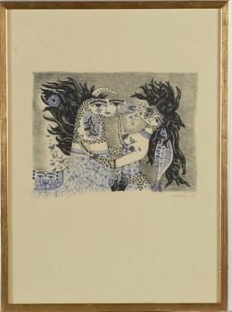 MAX WALTER SVANBERG, litografier, 3 st, sign o dat 50.