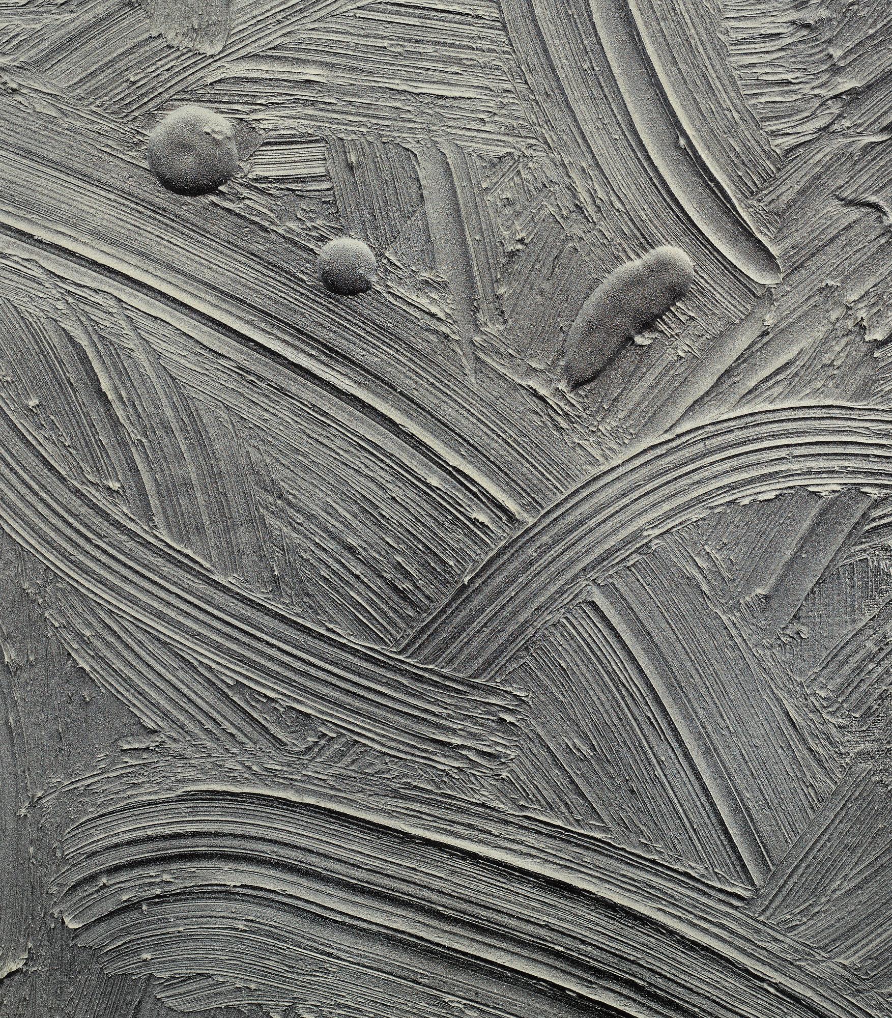 ALFRED BOMAN, "More Grey Less Boredom", signed a tergo, executed in 2012. Acrylic and spray paint on canvas.