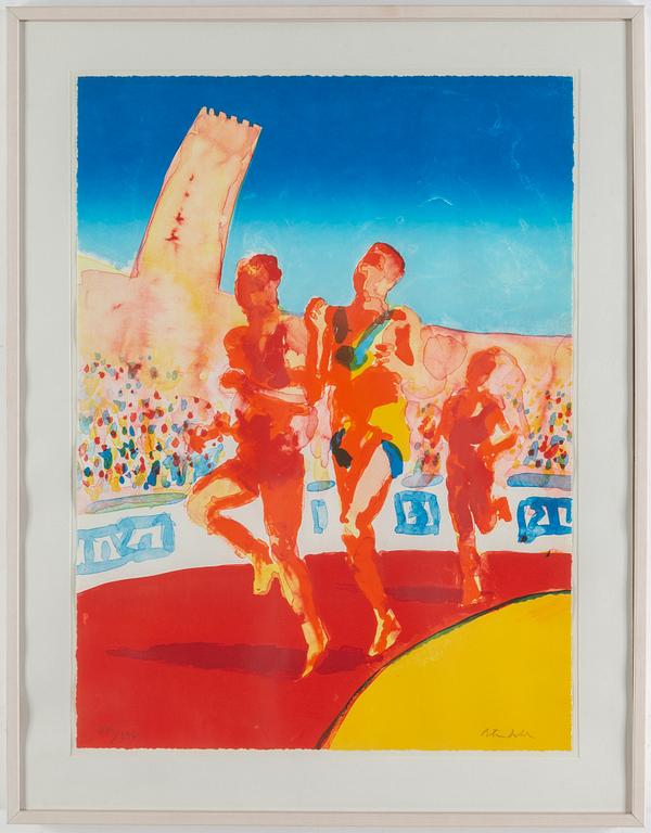 PETER DAHL, lithograph in colours, signed 240/296.