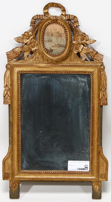 SPEGEL. Gustaviansk stil, 1800-tal.