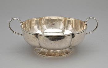 BRÄNNVINSSKÅL, silver, GAB, Stockholm, 1918. Vikt 459 g.