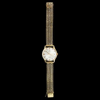 ARMBANDSUR, 18 k guld, 1975, Damas, Automatic. Total vikt med urverk ca 54 gram.