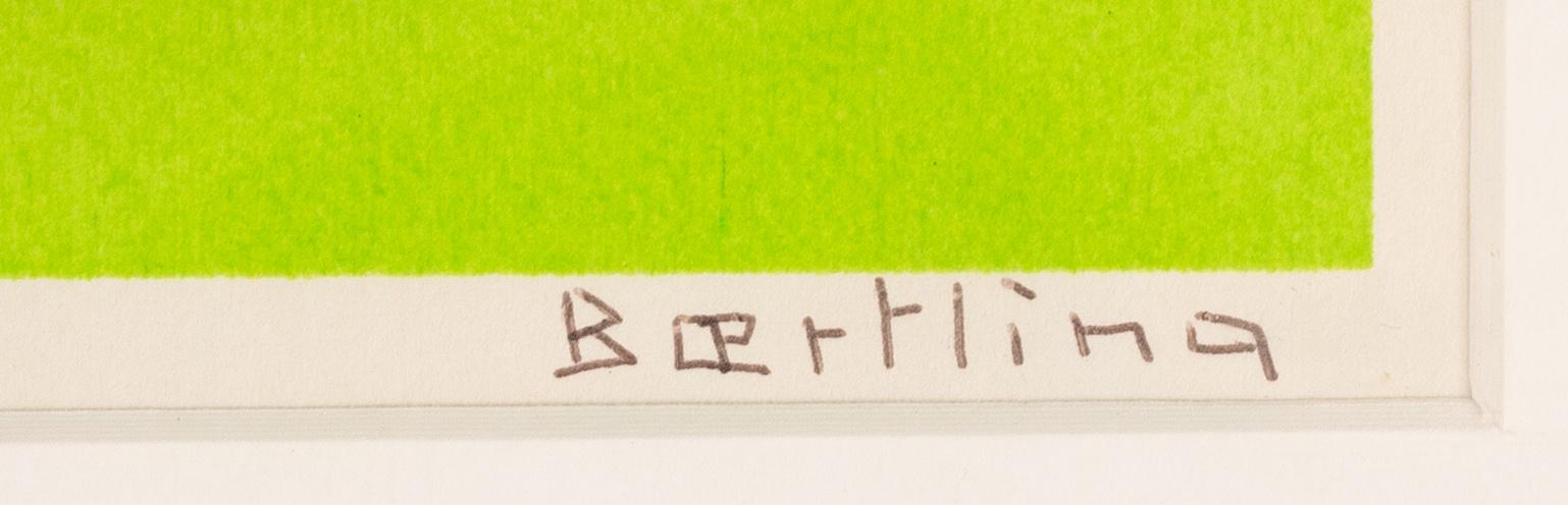 Olle Baertling, silkscreen in color, 1965-68, signed and numbered 100/300.