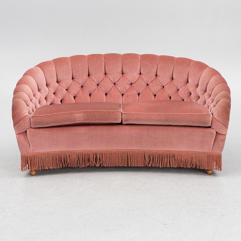Carl Cederholm. soffa, Firma Stil & Form, Stockholm 1940/50-tal.