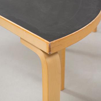 Two ALVAR AALTO tables for Artek, second half of the 20th century.