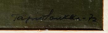 Tapio Soukka, oil on canvas, signed and dated -72.