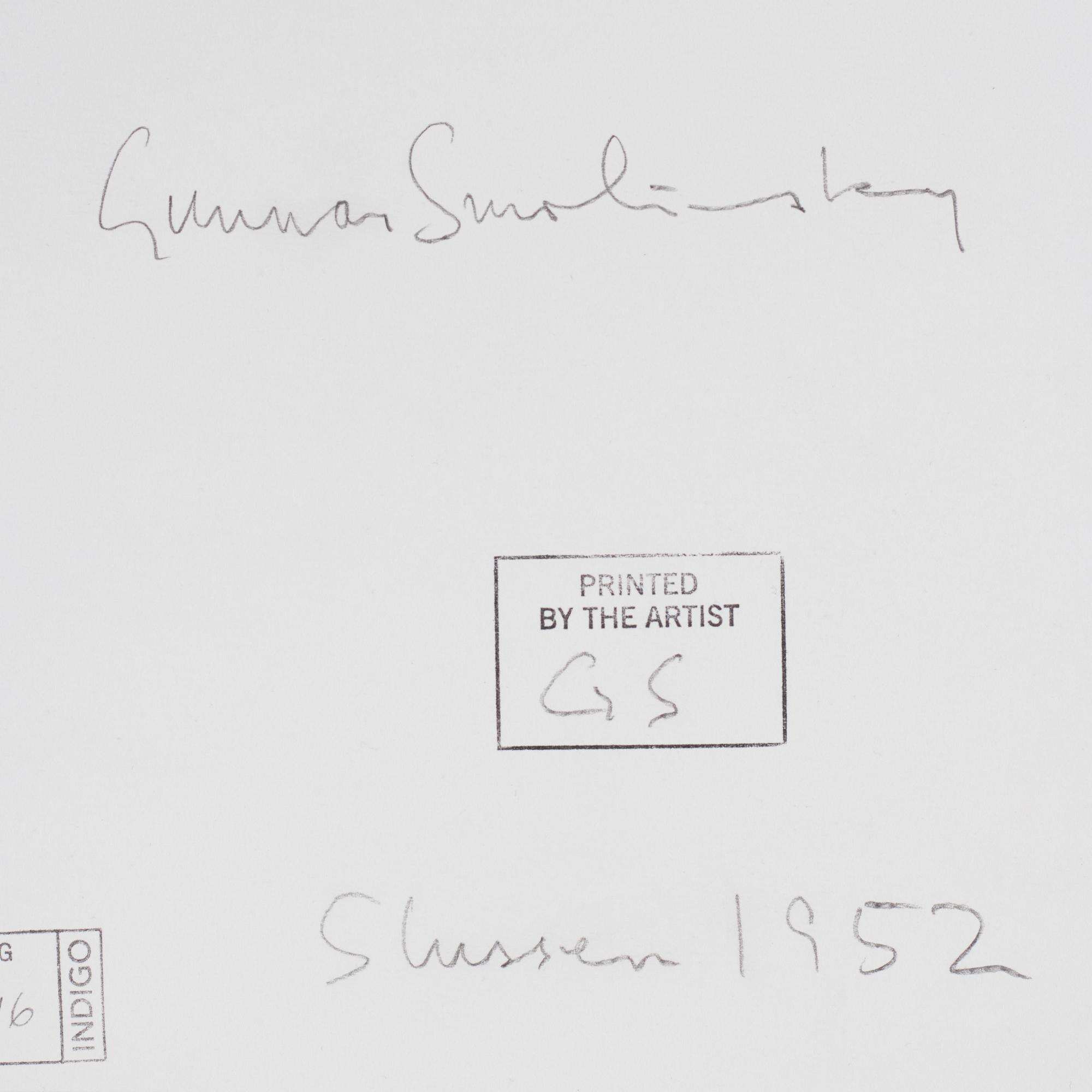 Gunnar Smoliansky, "Slussen", 1952.