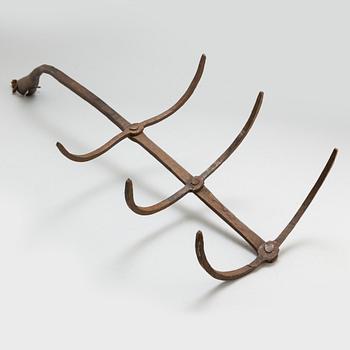 BLOSSKORG, järnsmide, 1700/1800-tal.