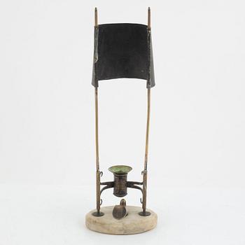 Bordslampa, empir, 1800-tal.
