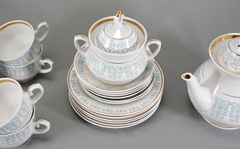 A 1950s porcelian tea service.