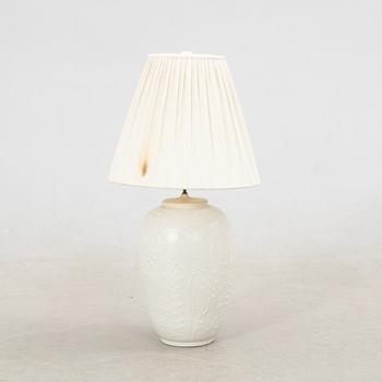 Table lamp Nittsjö 1940s/50s stoneware.