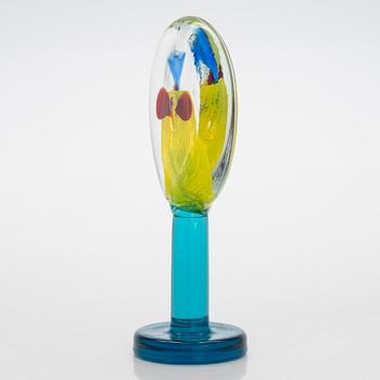 Oiva Toikka, glasskulptur, "Lollipop", signerad Oiva Toikka Nuutajärvi 2004 143/200.