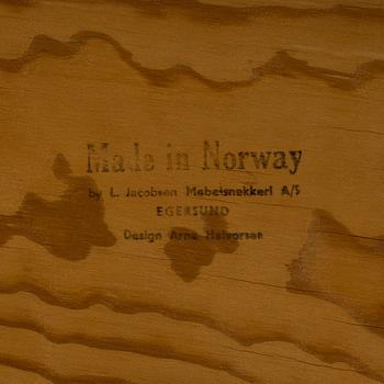 Two 1960's  teak model 10, armchairs by Arne Halvorsen for L Jacosen.