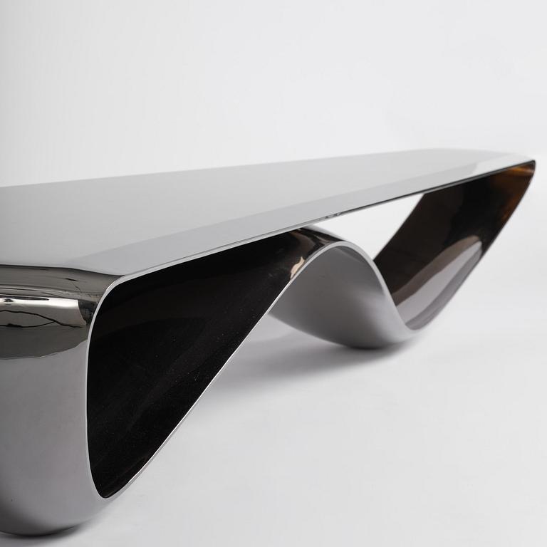 Johan Jonsson, a "Luscious Two" (Black Edition) coffee table/sculpture, ed. 6 + 2 AP, executed 2013-2014.