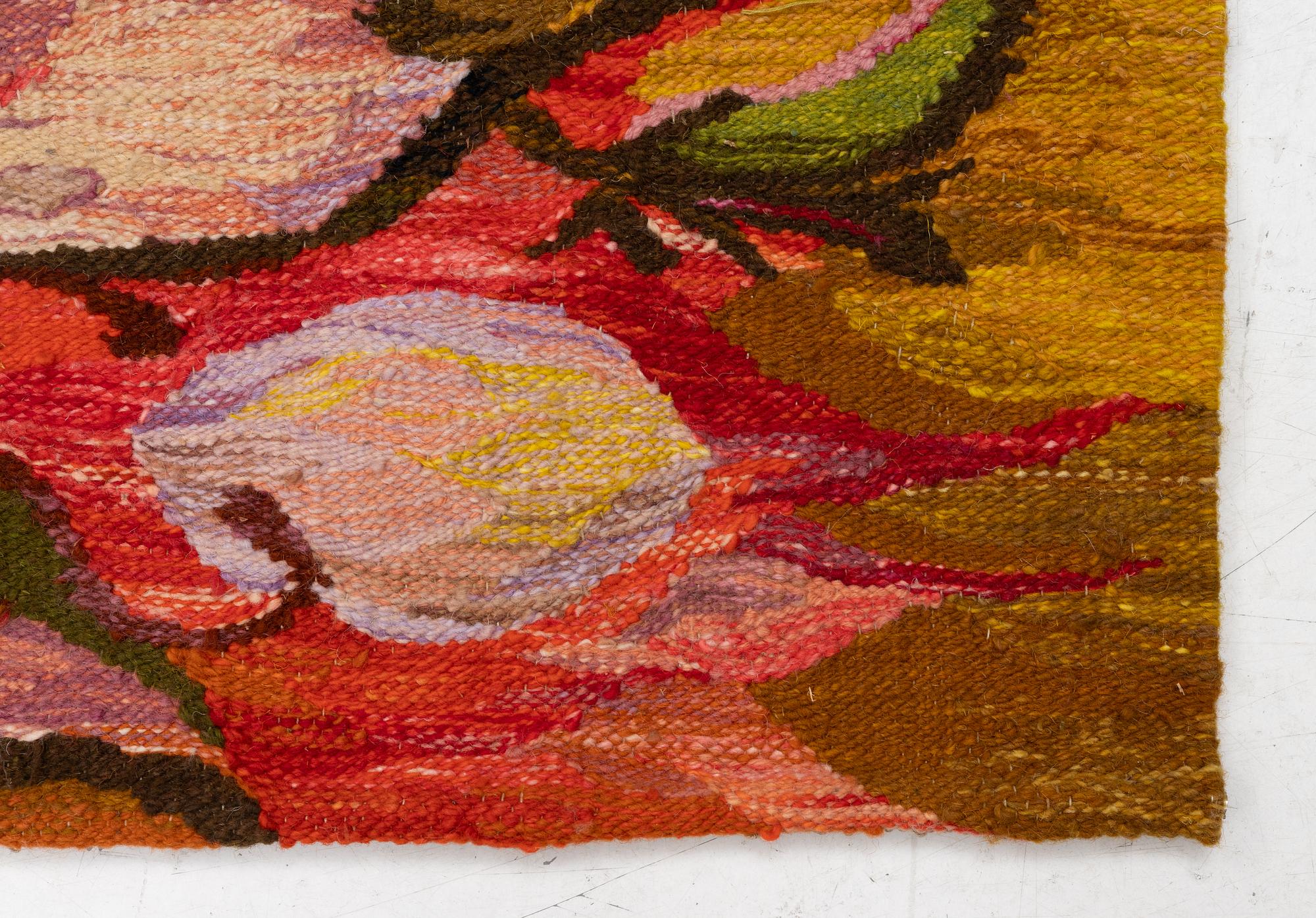 Barbara Basiewicz, tapestry, "Wodorosty I", approx. 96 x 79 cm.