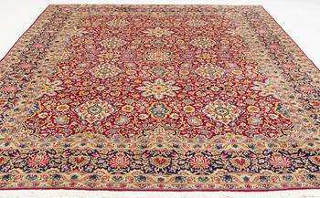 A Kerman carpet, 438 x 298 cm.