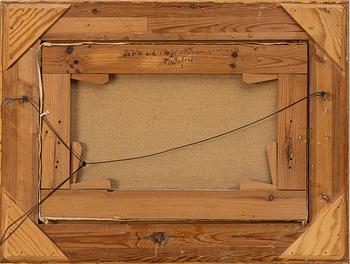 Axel Borg, Älg vid skogssjö.