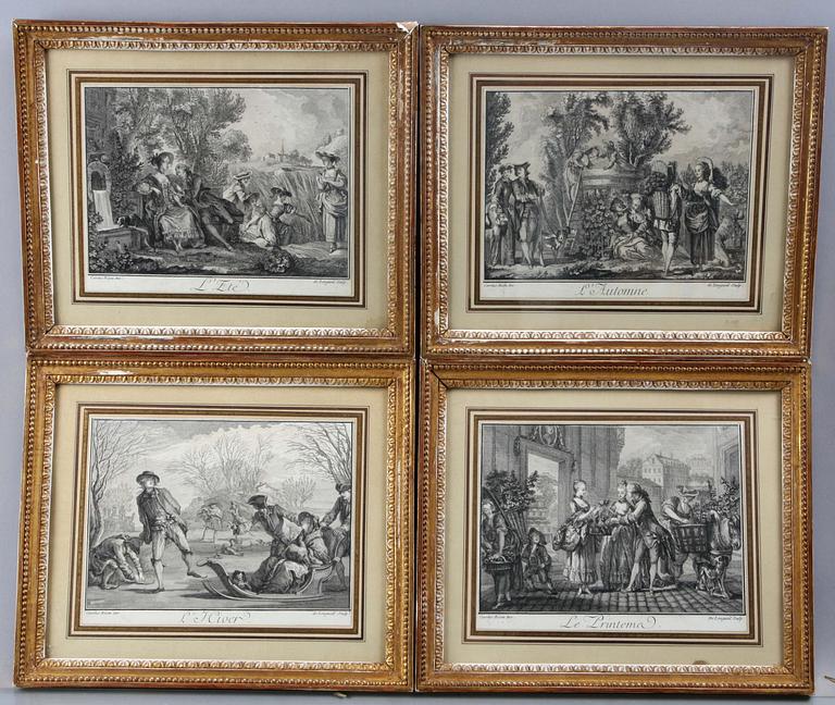 GRAVYRER, 4 st. efter de Longueil.