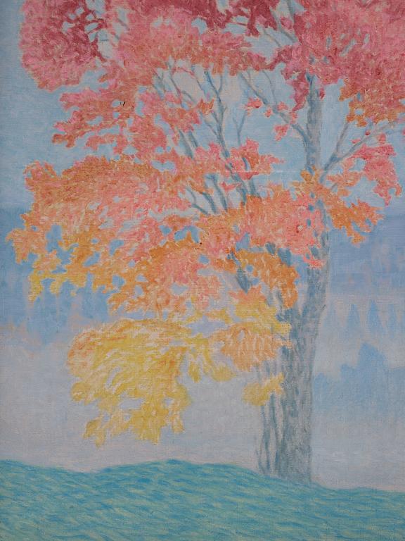 Bror Lindh, Autumn Trees.