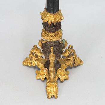 Candelabra, Empire style, second half of the 19th century, France.