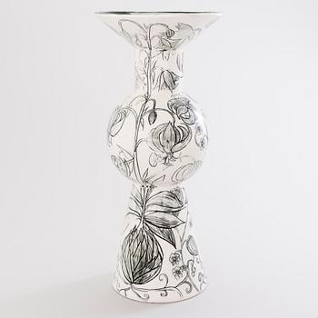 HEINI RIITAHUHTA, a porcelain vase 'Summer' signed Heini Riitahuhta Arabia 2004.