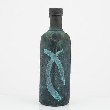 Bo Andersson, skulptur, gjutjärn, "Absolut Art", 1990-tal.