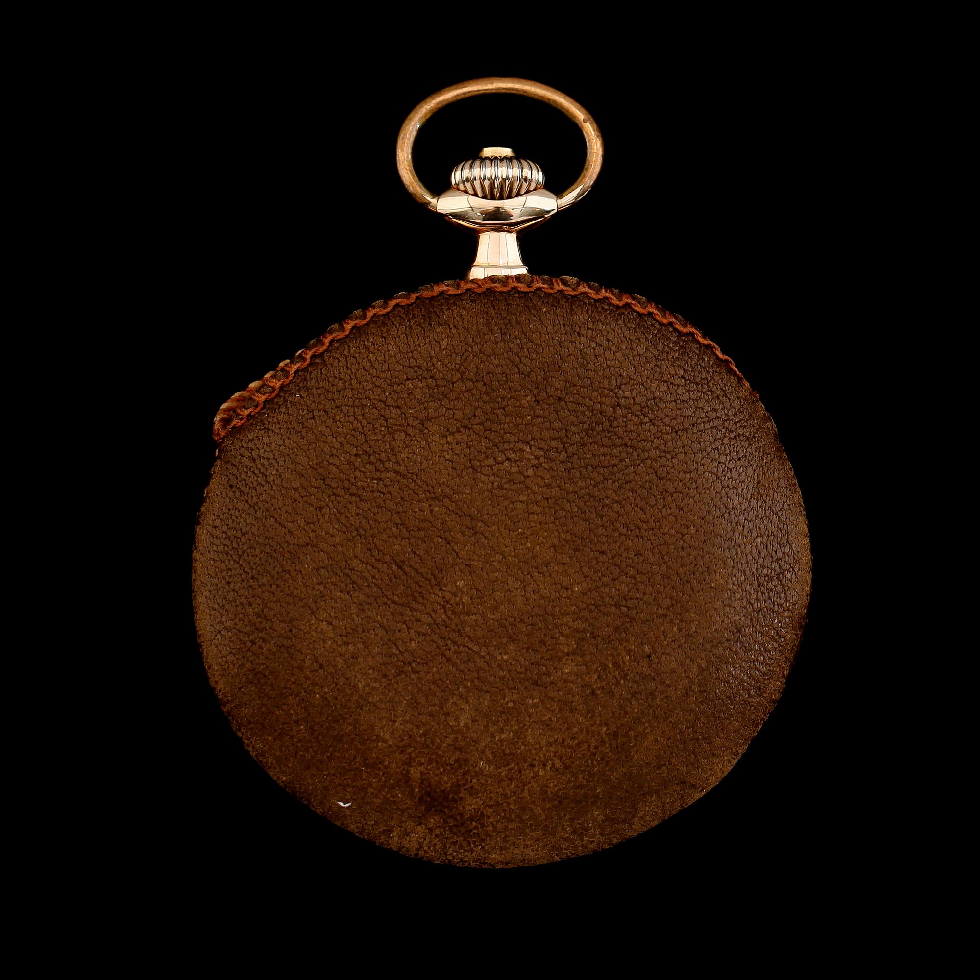 FICKUR, herr, 14K guld,savonett, Omega, 1900-talets första hälft.