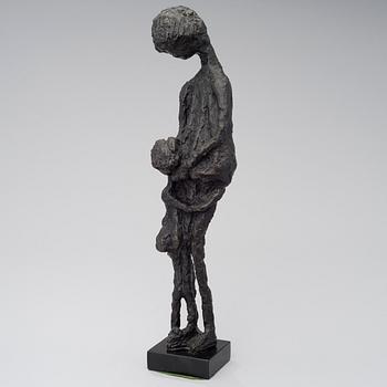 A bronze sculpture signed Alice Winant.