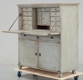 SKRIVMÖBEL, gustaviansk stil, 1800-tal.