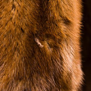 A Short Mink Coat by Benjamin Fourrures, Lausanne Geneve.