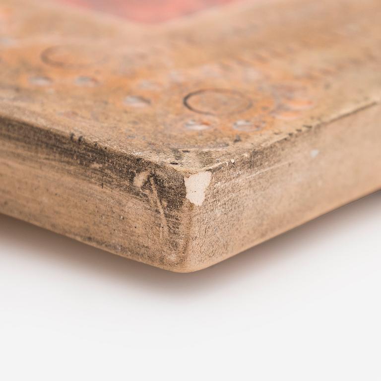 Rut Bryk, relief, stoneware, signed BRYK.