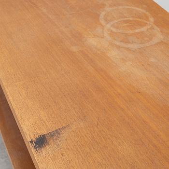 Josef Frank, a model 648 library table, Firma Svenskt Tenn, Sweden, before 1985.