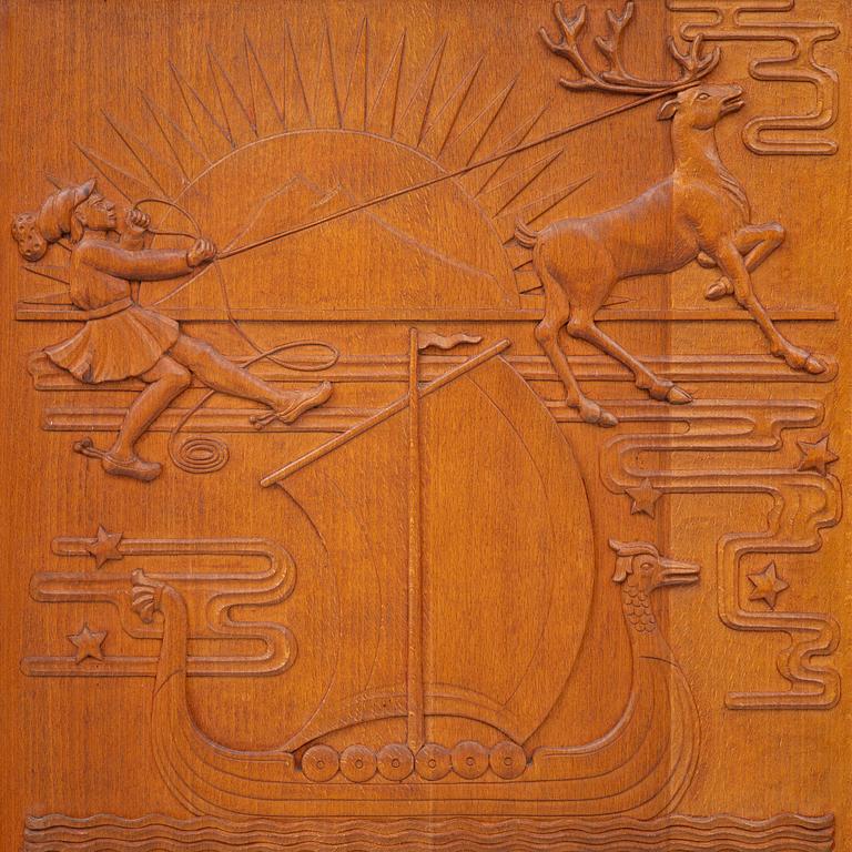 Ulla Fogelklou-Skogh, barskåp, Bodafors, 1900-talets första hälft.