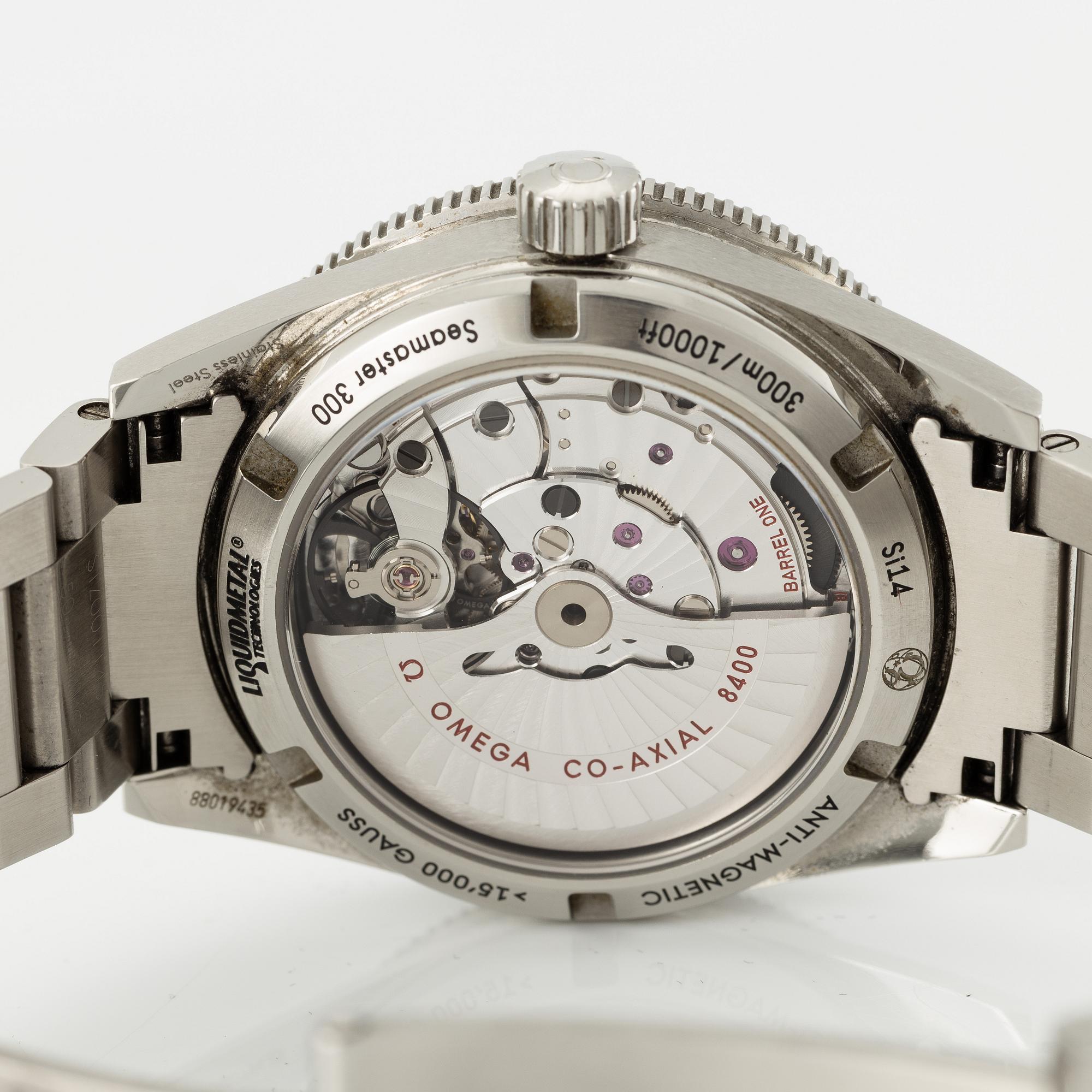 Omega, Seamaster 300, Master Co-Axial, Chronometer, armbandsur, 41 mm.