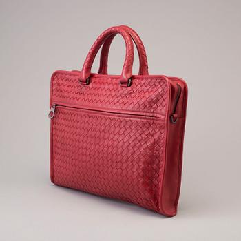 Briefcase by Bottega Veneta.