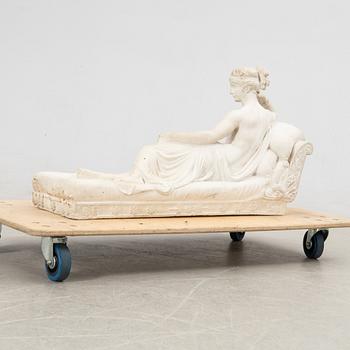 Antonio Canova, after, "Pauline Bonaparte Borghese as Venus Victrix".